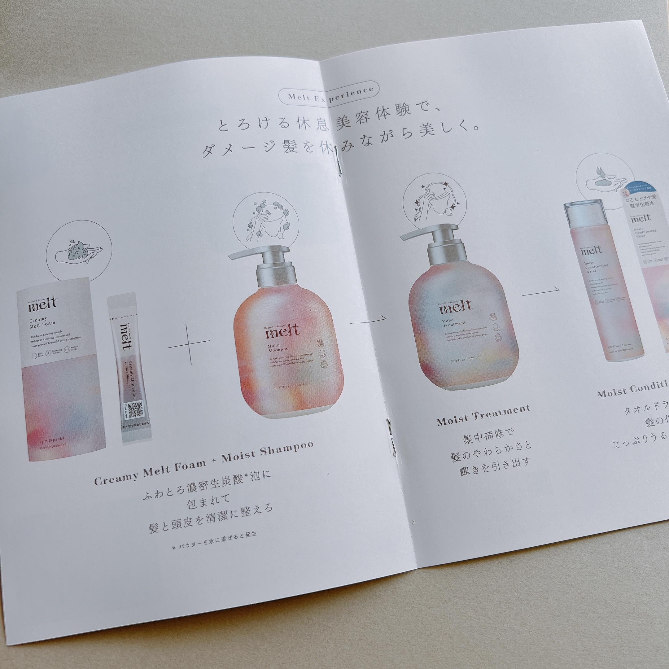 メルト モイストシャンプー／トリートメント/melt/市販シャンプーを使ったクチコミ（3枚目）
