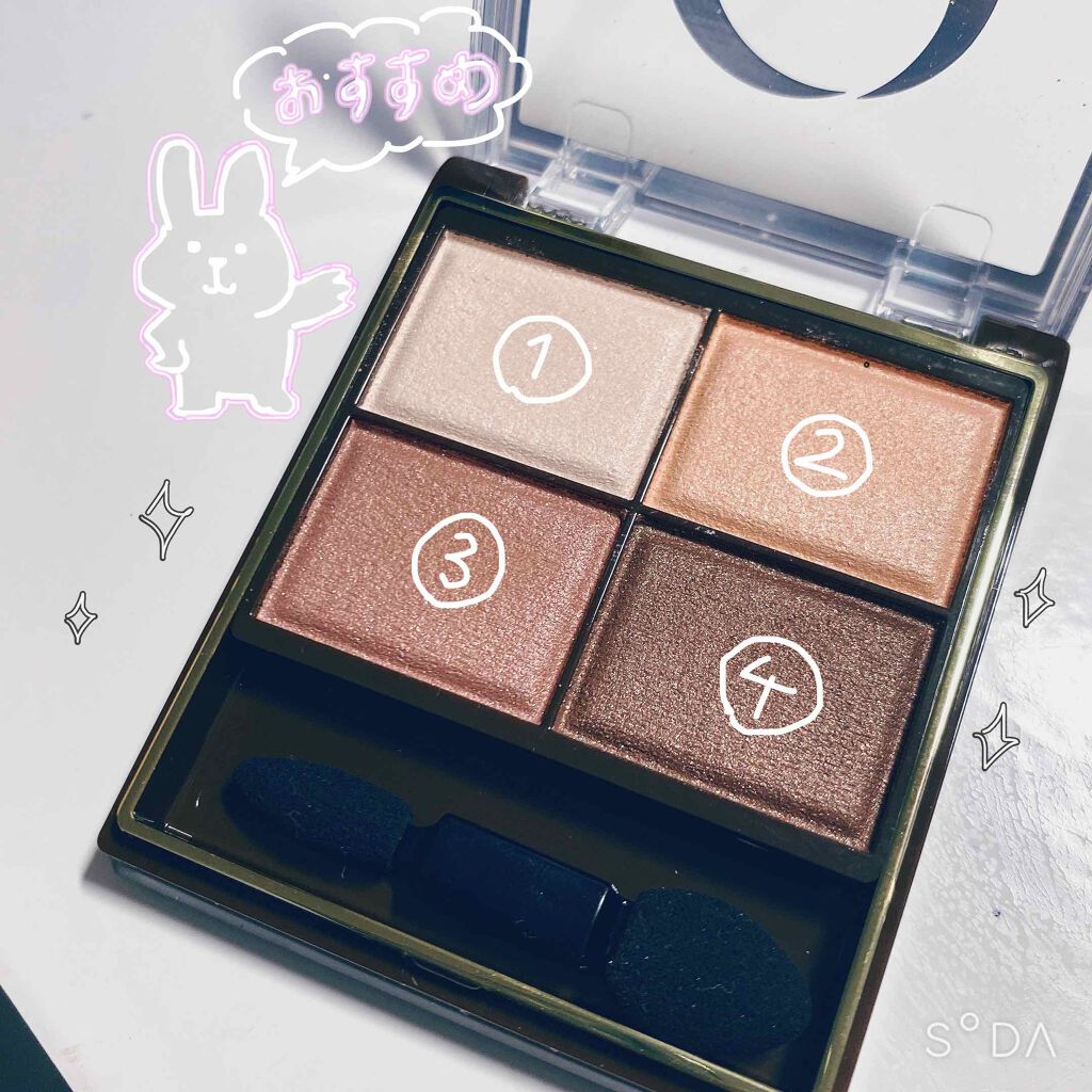 スキニーリッチシャドウ/excel/アイシャドウパレットを使ったクチコミ（2枚目）