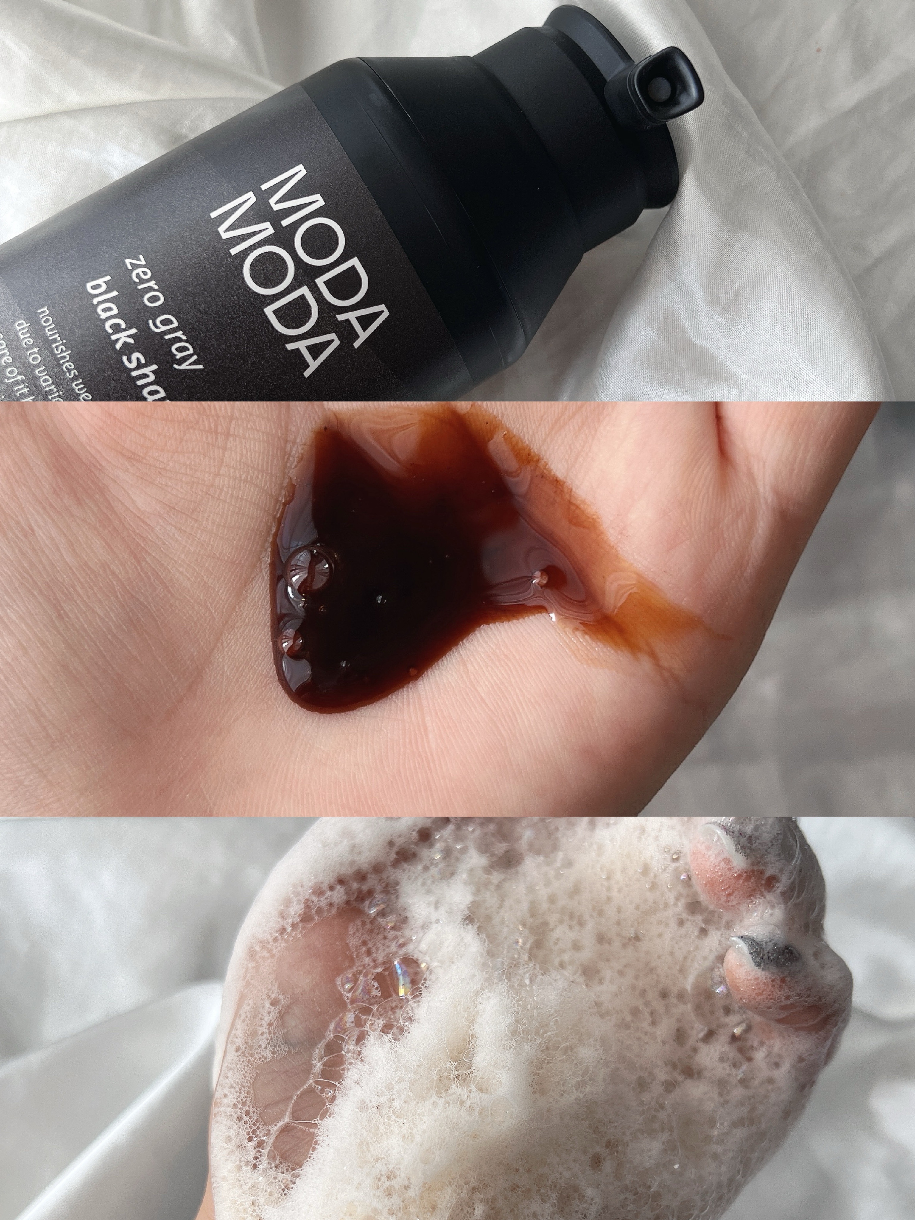 モダモダゼログレイシャンプー/MODAMODA/市販シャンプーを使ったクチコミ（1枚目）