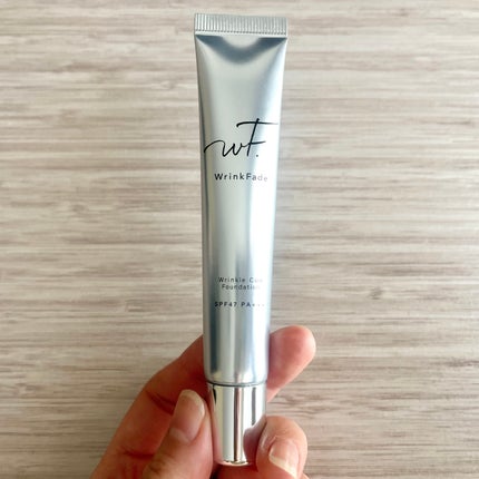 薬用リンクルカバーファンデーション〈シワ改善ファンデーション〉/WrinkFade/リキッドファンデーションを使ったクチコミ(2枚目)