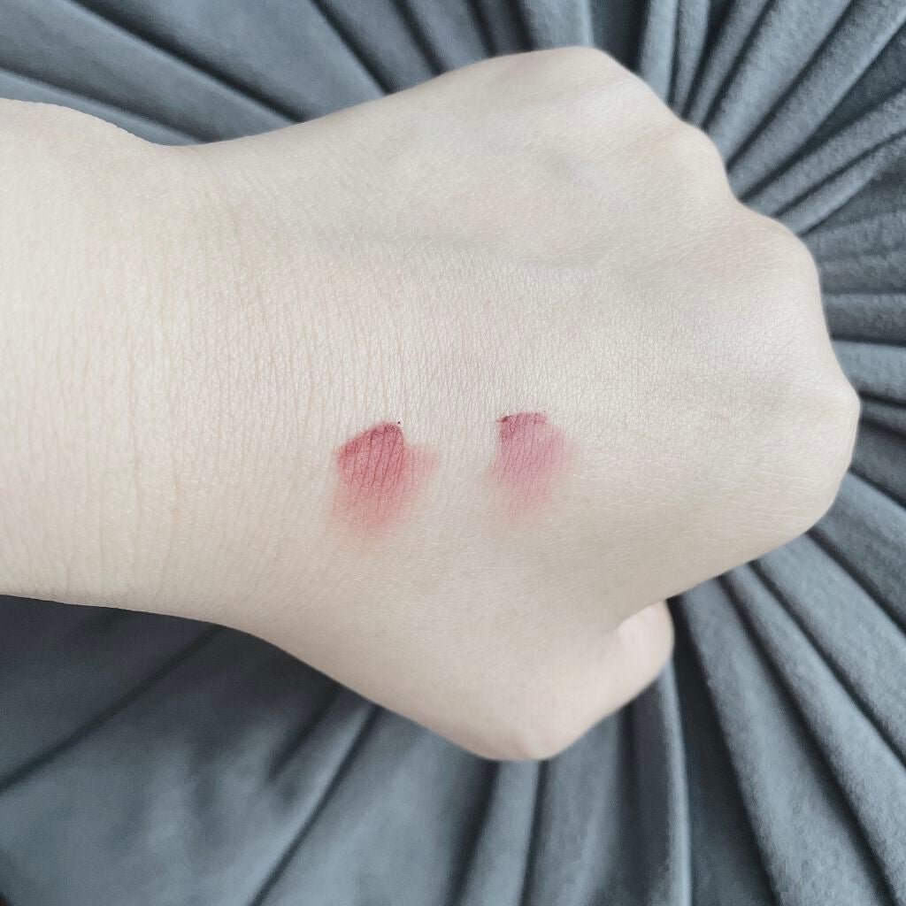 スーパーマットリップ&チークマッド/INTO U/口紅を使ったクチコミ(2枚目)