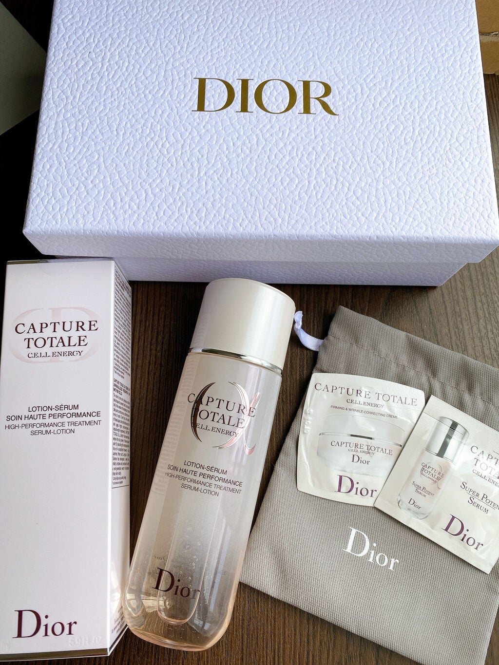 カプチュール トータル セル ENGY ローション/Dior/化粧水を使ったクチコミ(1枚目)