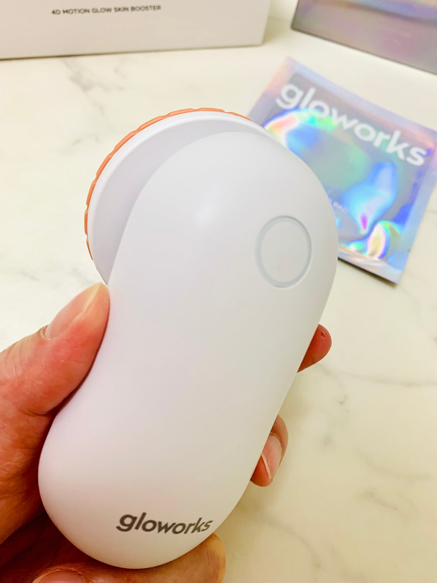 4Dモーションスキンブースタ/gloworks/美顔器・マッサージを使ったクチコミ(2枚目)