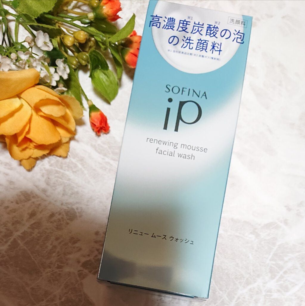ソフィーナ iP リニュー ムース ウォッシュ/SOFINA iP/泡洗顔を使ったクチコミ(1枚目)