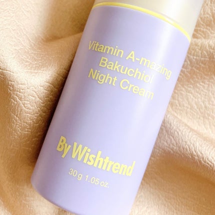 ビタミンA-mazingバクチオールナイトクリーム/By Wishtrend/フェイスクリームを使ったクチコミ(2枚目)