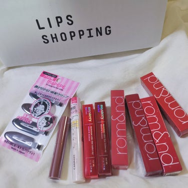 リップセット LIPSフェスタ Winter 2023/LIPS/メイクアップキットを使ったクチコミ（1枚目）