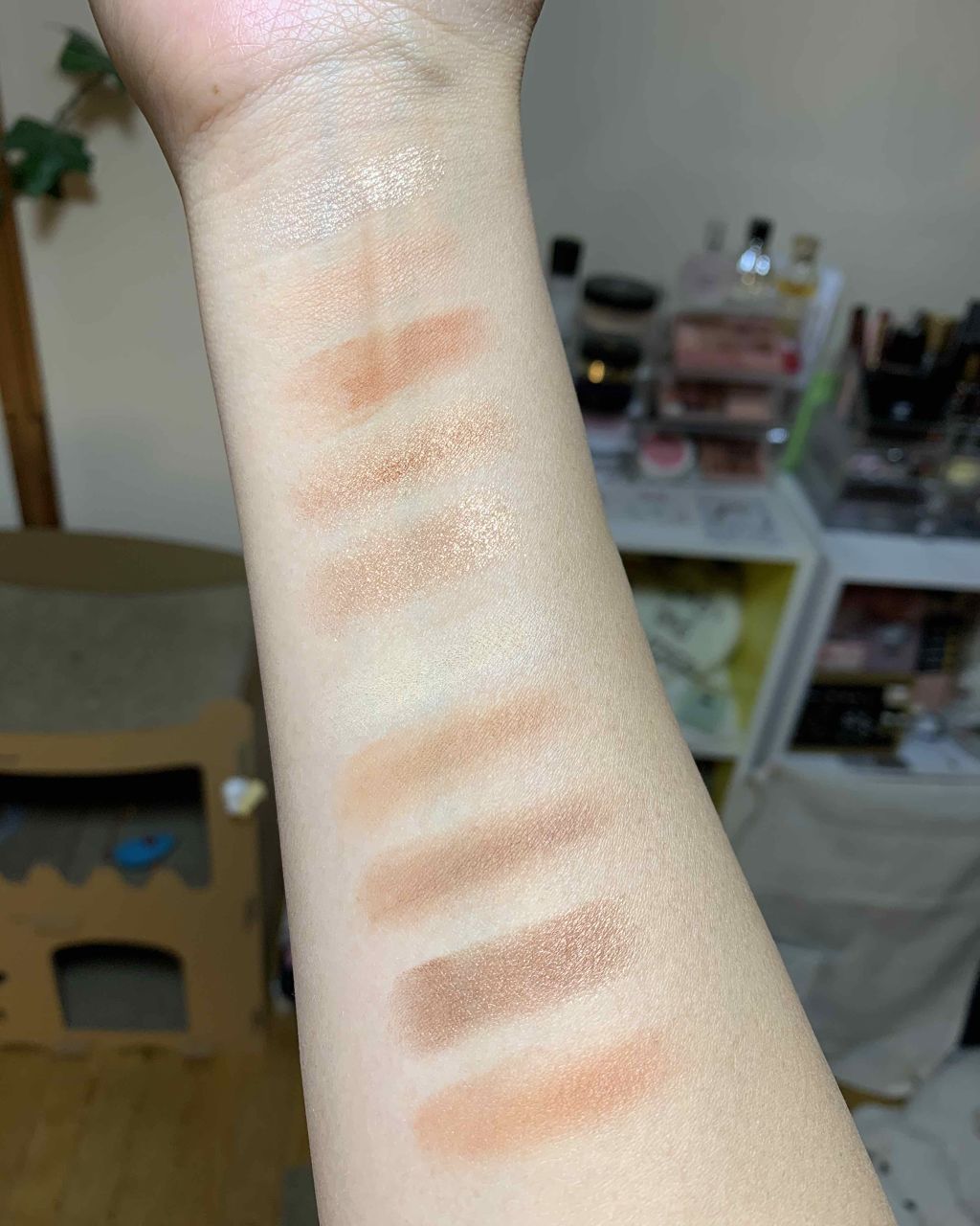 プレイカラー アイシャドウ/ETUDE/アイシャドウパレットを使ったクチコミ(4枚目)