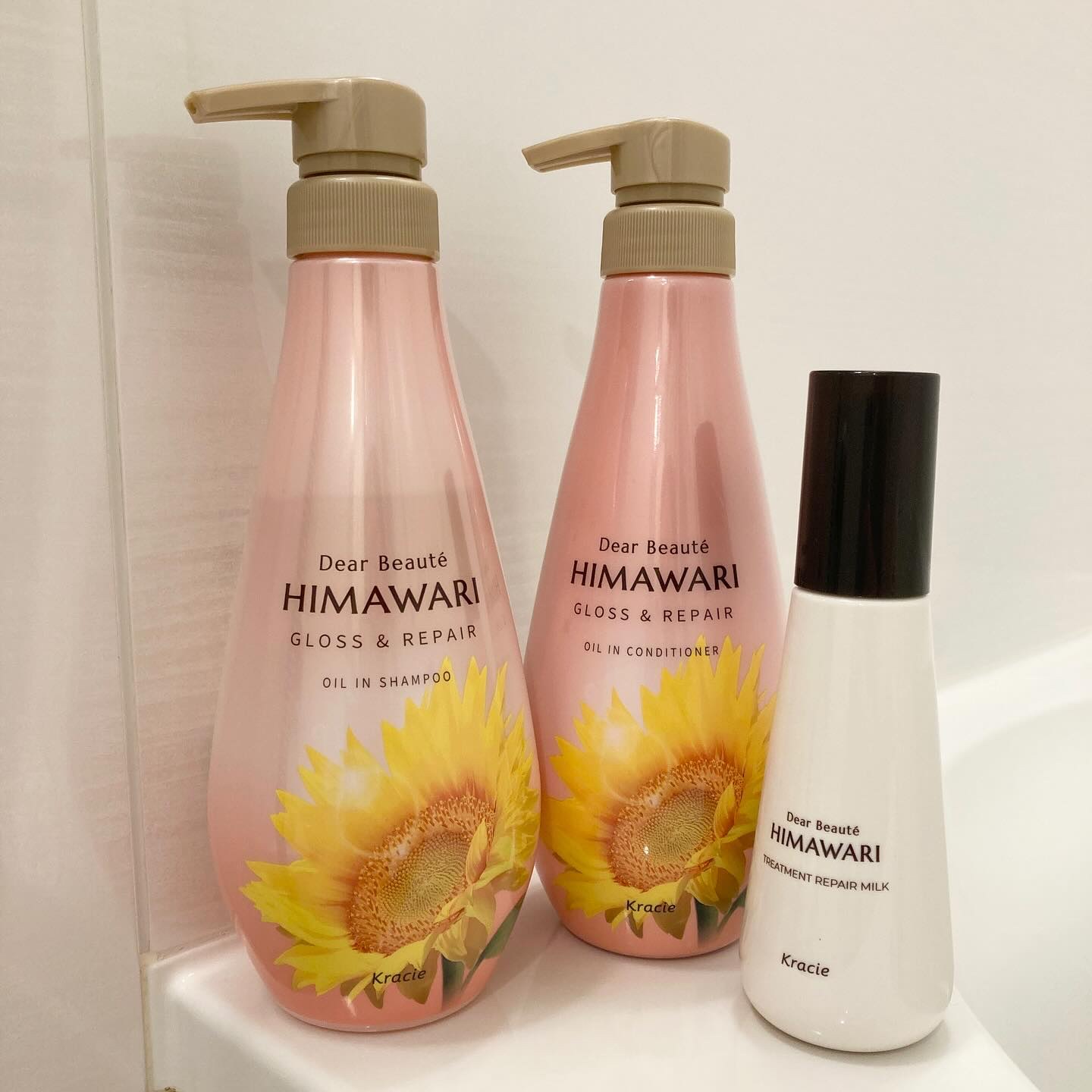 オイルインシャンプー／オイルインコンディショナー (グロス＆リペア)/ディアボーテ/市販シャンプーを使ったクチコミ（1枚目）