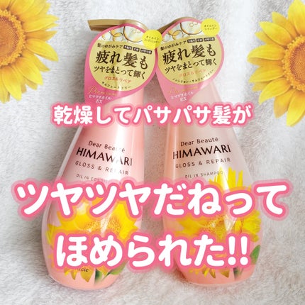 オイルインシャンプー/オイルインコンディショナー (グロス&リペア)/ディアボーテ/市販シャンプーを使ったクチコミ(1枚目)