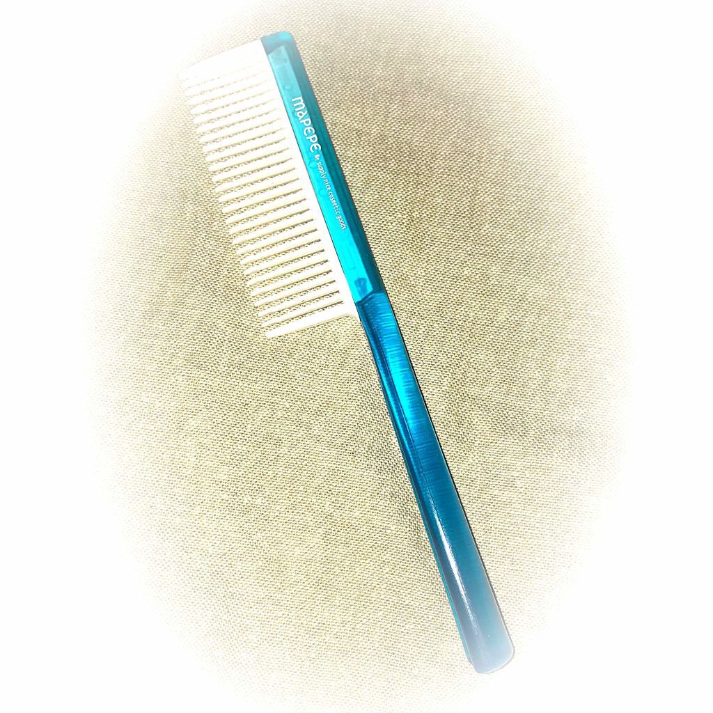 マイナスイオン トリートメントコーム/マペペ/ヘアブラシを使ったクチコミ(2枚目)