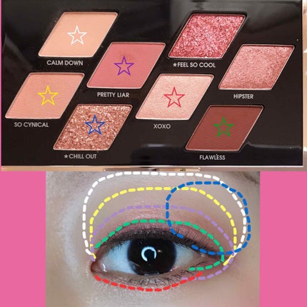 チャンキーメタル アイシャドウパレット/HOLIKA HOLIKA/アイシャドウパレットを使ったクチコミ(4枚目)