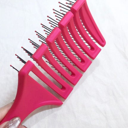 フレックスドライ パドルブラシ ピンク/ウェットブラシ/ヘアブラシを使ったクチコミ(4枚目)