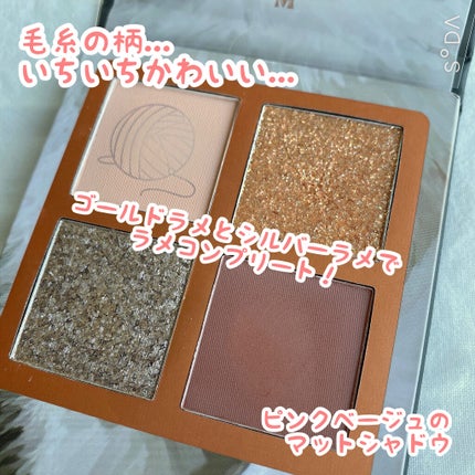 Venus Marble アイシャドウキャットシリーズ/Venus Marble/アイシャドウパレットを使ったクチコミ(2枚目)