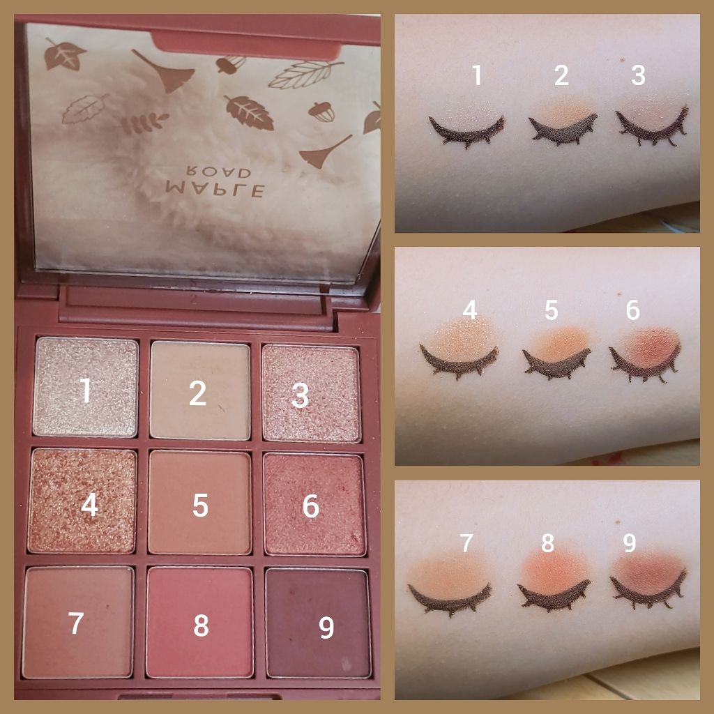 プレイカラーアイシャドウ メープルロード/ETUDE/アイシャドウパレットを使ったクチコミ(2枚目)