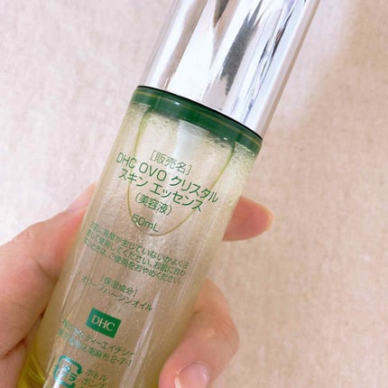 DHC オリーブバージンオイル クリスタル スキン エッセンスのクチコミ「𓂃𓈒𓏸
不思議な感覚。
水のようなオイル美容液で
肌を柔らかく&しっとり、肌荒れにも✨
.....」(2枚目)