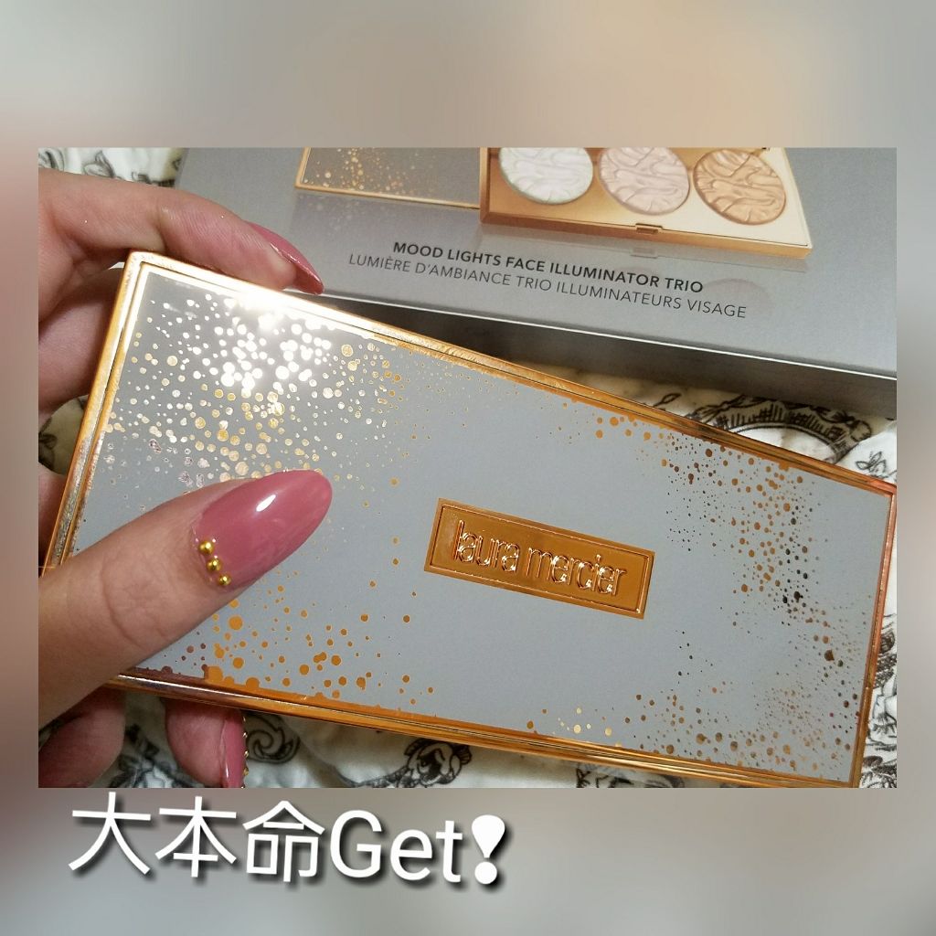 ローラ メルシエ Iaura mercier MOOD LIGHTS FACE ILLMINATOR TRIO（ホリデー日本未発売）のクチコミ「日本未発売、ホリデー限定
Iaura mercier
MOOD ILLMINATOR TORI.....」（1枚目）