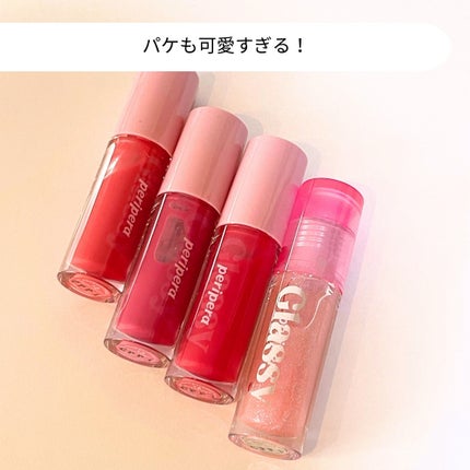 インク グラスティング リップ グロス/PERIPERA/リップグロスを使ったクチコミ(2枚目)