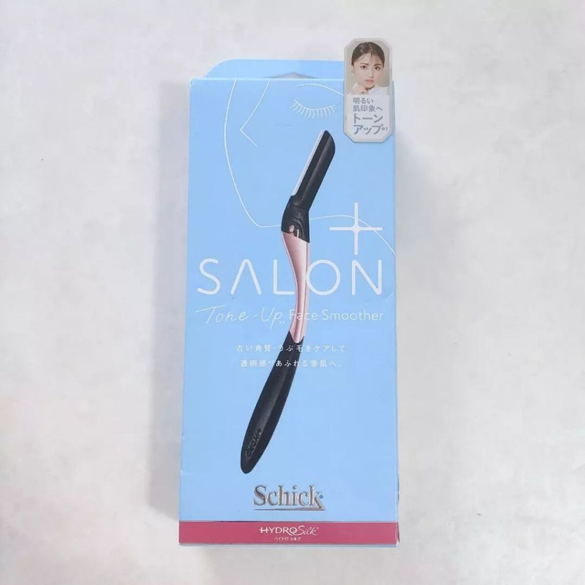 サロンプラス トーンアップ フェイススムーサー ホルダー（刃付き）/サロンプラス/シェーバーを使ったクチコミ（3枚目）