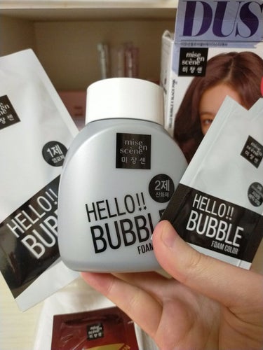 Hello Bubble Foam Color/miseenscene/ヘアカラーの画像