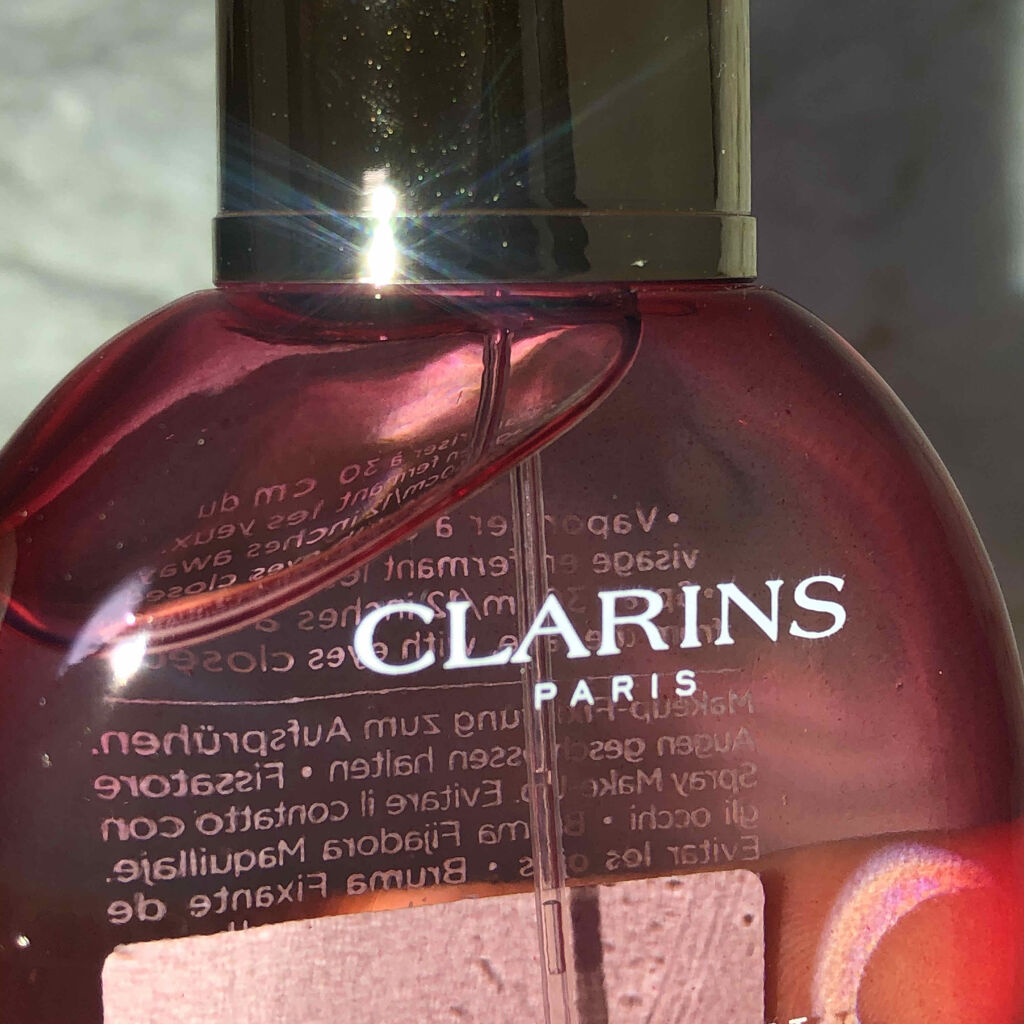フィックス メイクアップ/CLARINS/ミスト状化粧水を使ったクチコミ（2枚目）