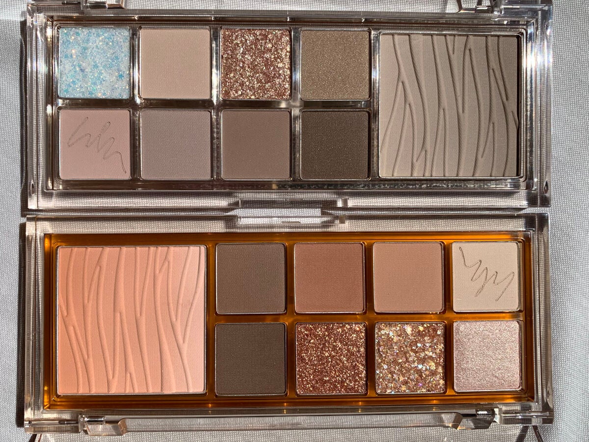 ミックスブラーリングアイパレット/wakemake/マルチパレットを使ったクチコミ(7枚目)