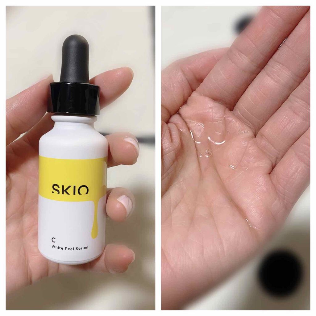 VC ホワイトピールセラム/SKIO/ブースター・導入液を使ったクチコミ(3枚目)