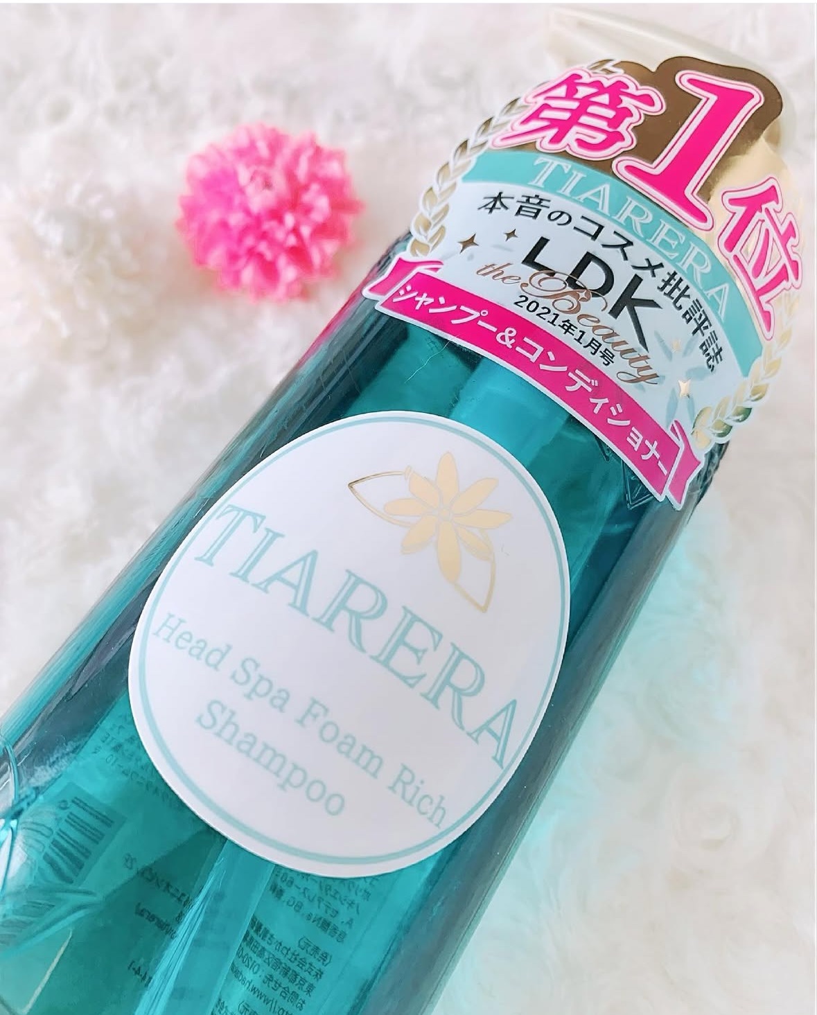 ヘッドスパフォームリッチシャンプー／ディープスパリペアトリートメント/TIARERA/市販シャンプーを使ったクチコミ（2枚目）