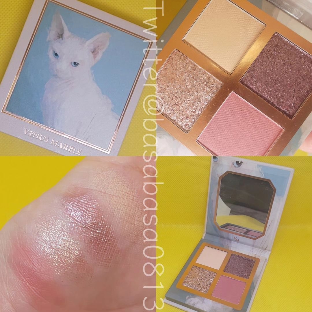 Venus Marble アイシャドウキャットシリーズ/Venus Marble/アイシャドウパレットを使ったクチコミ（1枚目）