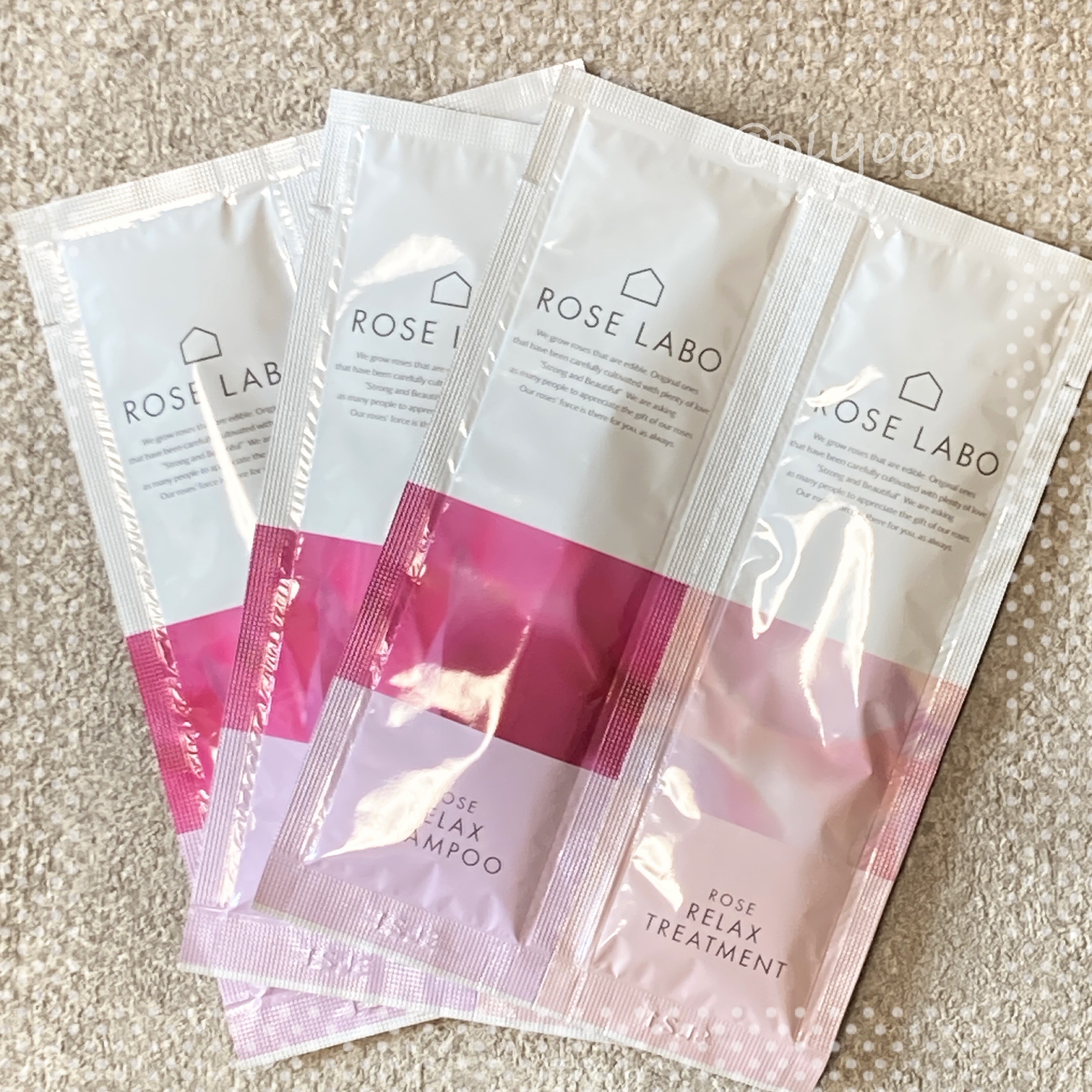 ローズリラックスシャンプー&トリートメント/ROSE LABO/市販シャンプーを使ったクチコミ（1枚目）