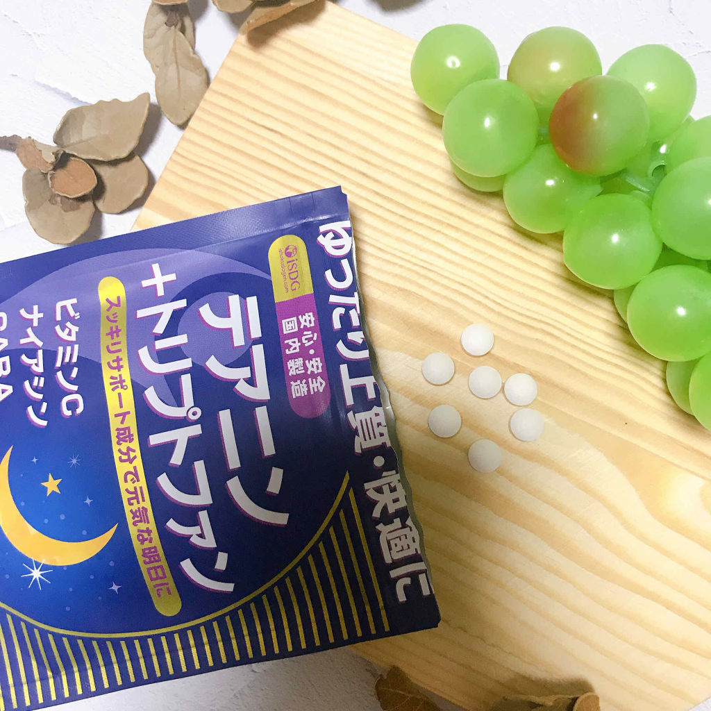 テアニン＋トリプトファン/ISDG 医食同源ドットコム/健康サプリメントを使ったクチコミ（1枚目）