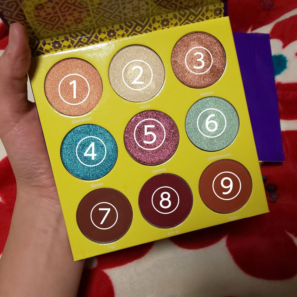 The Nubian2 by Juvia's/Juvia's Place/アイシャドウパレットを使ったクチコミ（2枚目）