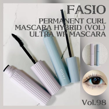 ファシオ パーマネントカール マスカラ ハイブリッド（ボリューム）/FASIO/マスカラを使ったクチコミ（1枚目）
