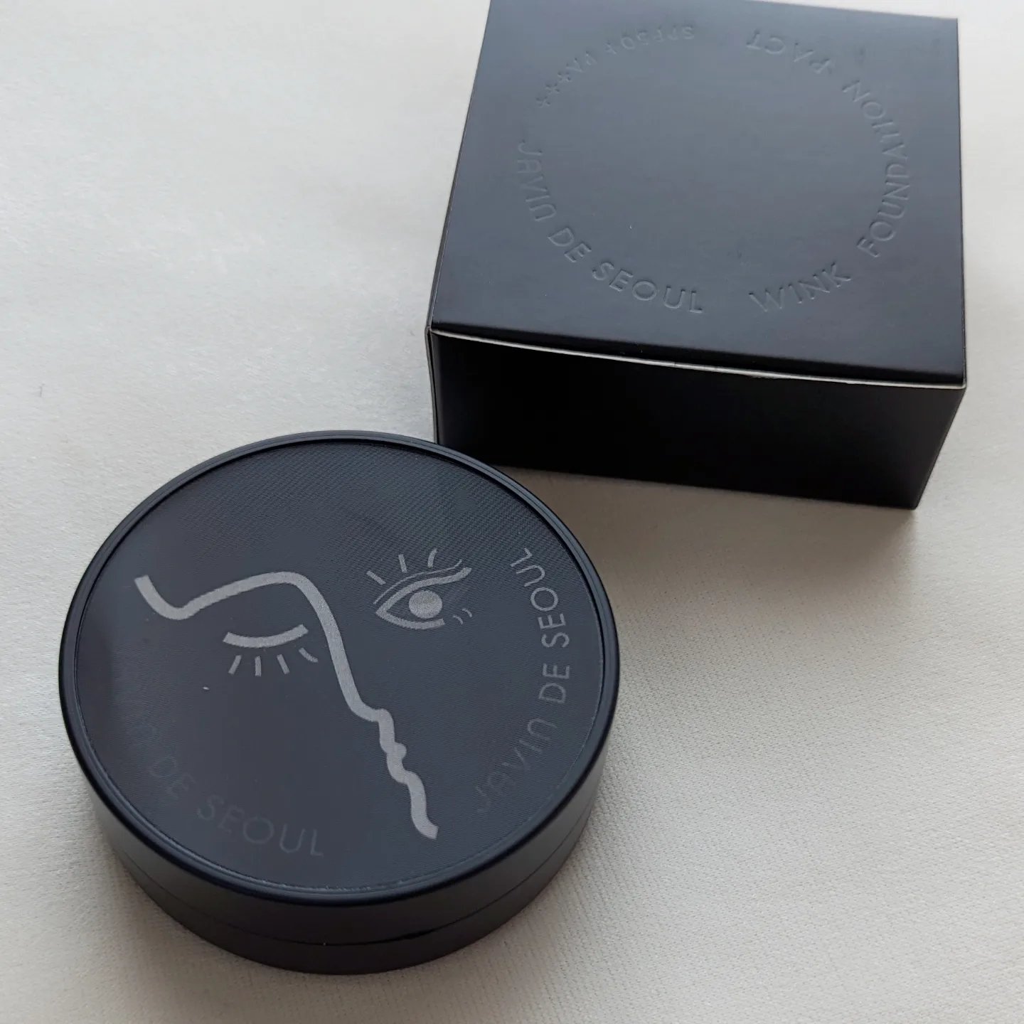 ジャビンドゥソウル ウインクファンデーションパクト/Javin De Seoul/クッションファンデーションを使ったクチコミ（2枚目）