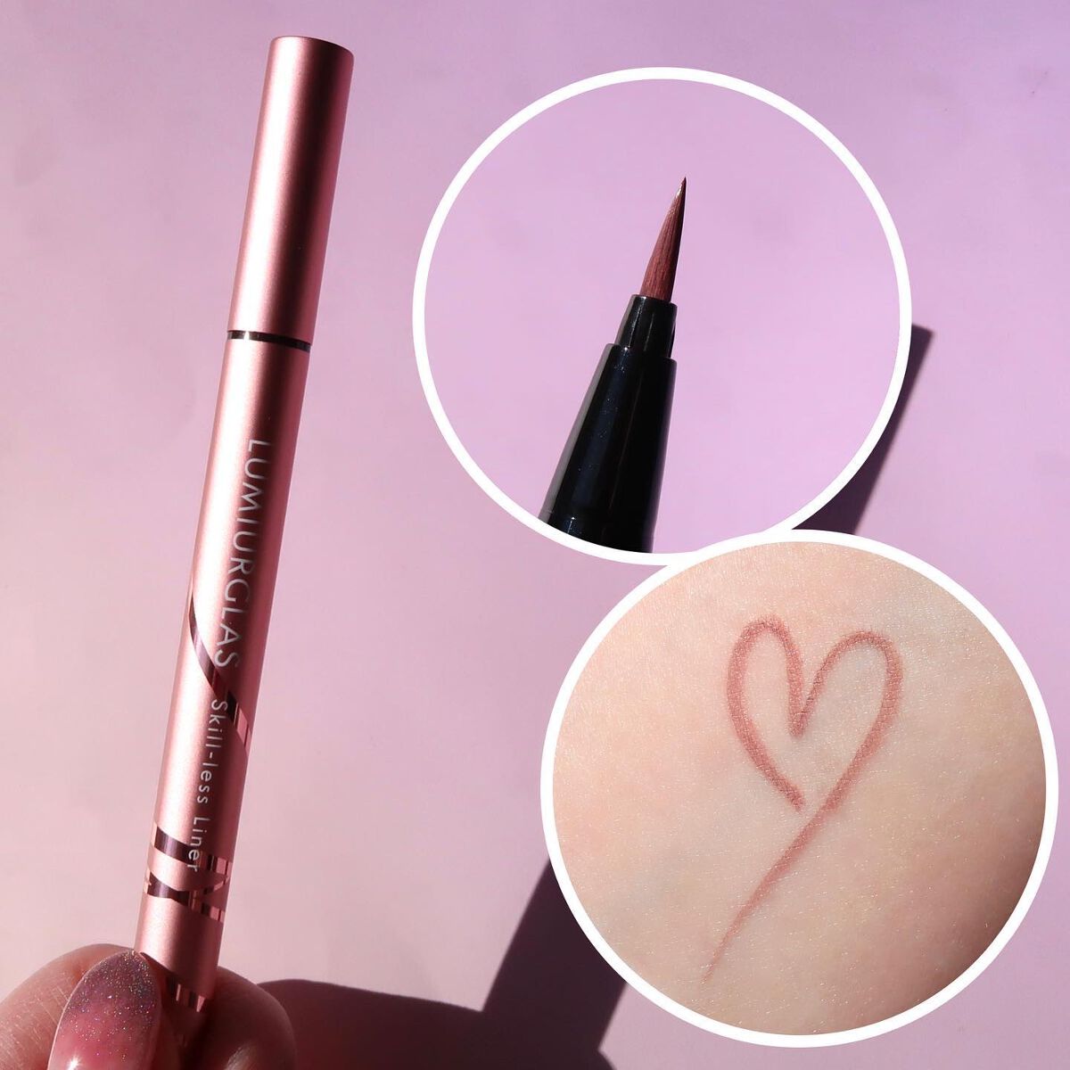 スキルレスライナー/LUMIURGLAS/リキッドアイライナーを使ったクチコミ(2枚目)