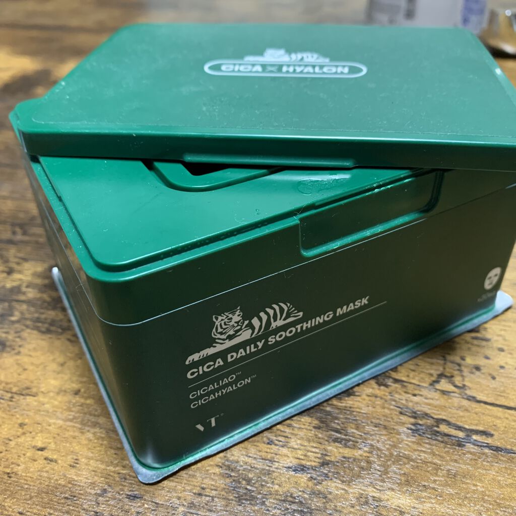 CICA デイリースージングマスク/VT/シートマスク・パックを使ったクチコミ（1枚目）