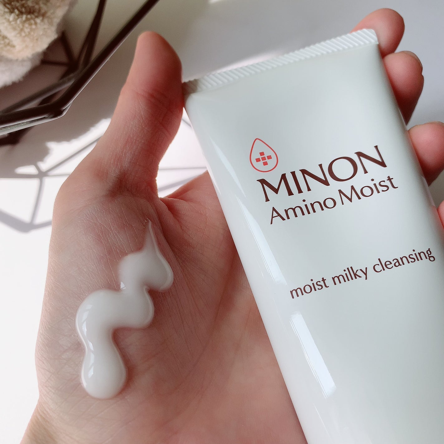 ミノン アミノモイスト モイストミルキィ クレンジング/ミノン/ミルククレンジングを使ったクチコミ(4枚目)