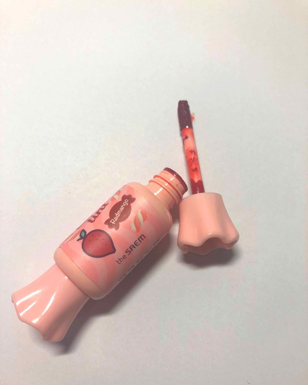 ムース キャンディー ティント/the SAEM/リップティントを使ったクチコミ（1枚目）