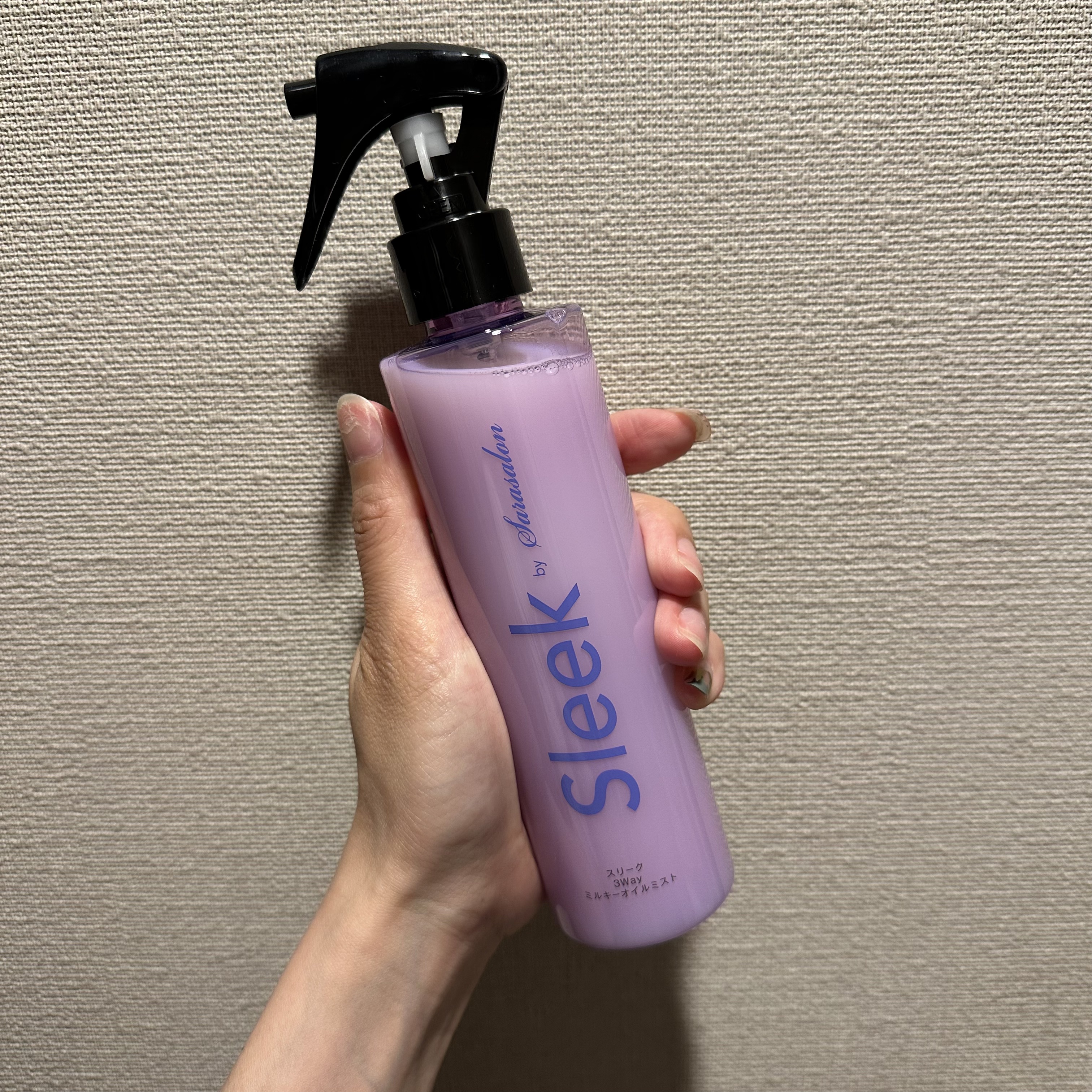 3Wayミルキーオイルミスト/スリーク by サラサロン/アウトバストリートメントを使ったクチコミ（2枚目）