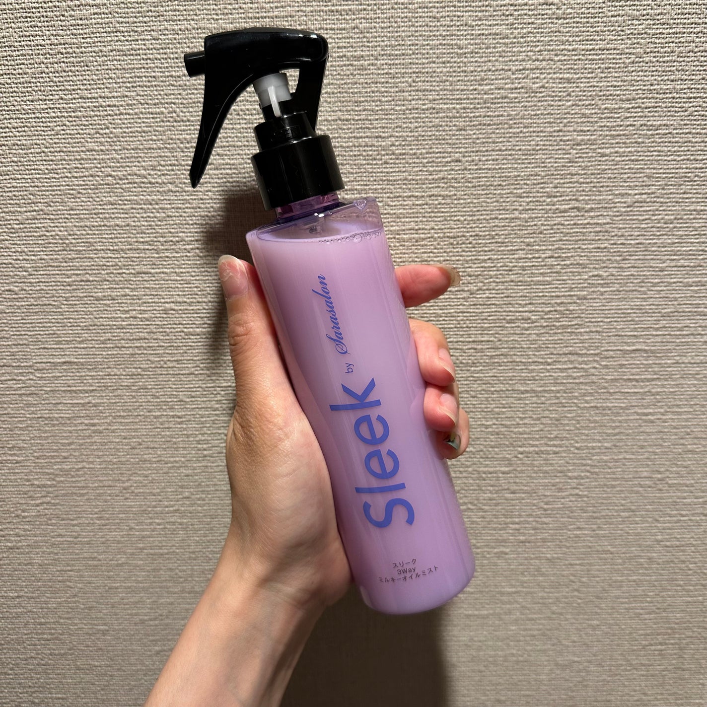 3Wayミルキーオイルミスト/スリーク by サラサロン/アウトバストリートメントを使ったクチコミ(2枚目)