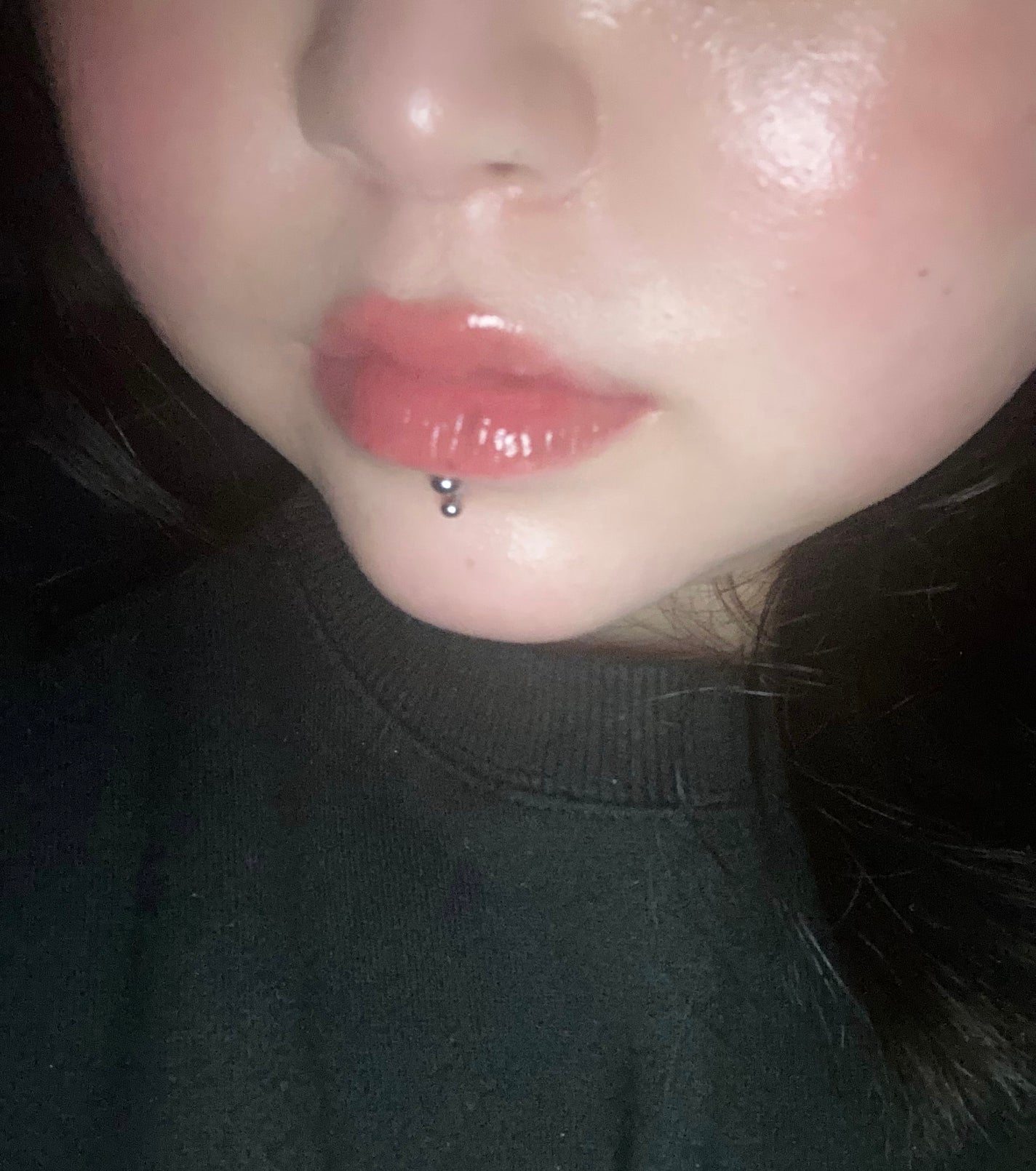 ロウグロウジェルティント/hince/リップティントを使ったクチコミ(3枚目)