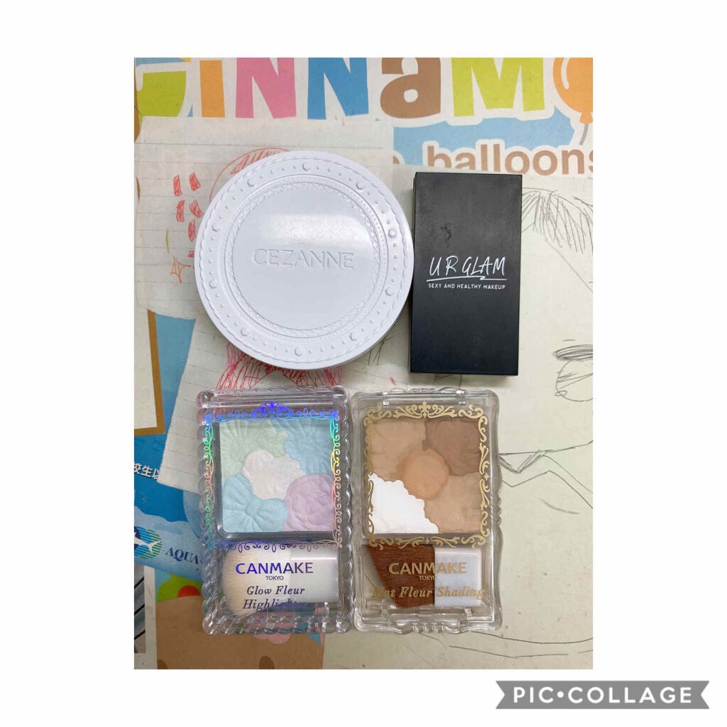 グロウフルールハイライター/キャンメイク/パウダーハイライトを使ったクチコミ(2枚目)