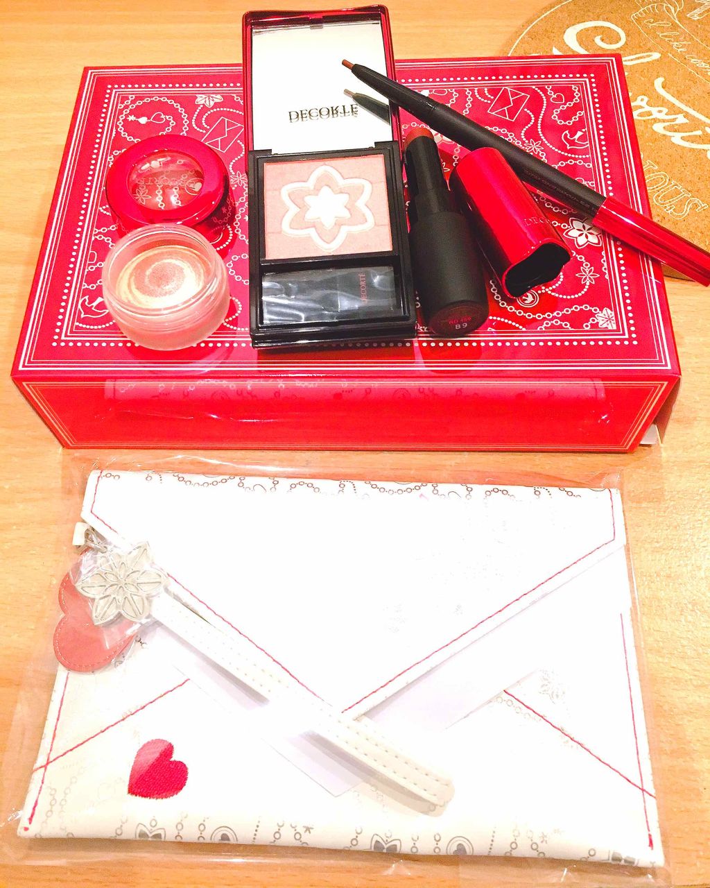 メイクアップ コフレ Ⅱ(クリスマスコフレ 2019)/DECORTÉ/メイクアップキットを使ったクチコミ(2枚目)