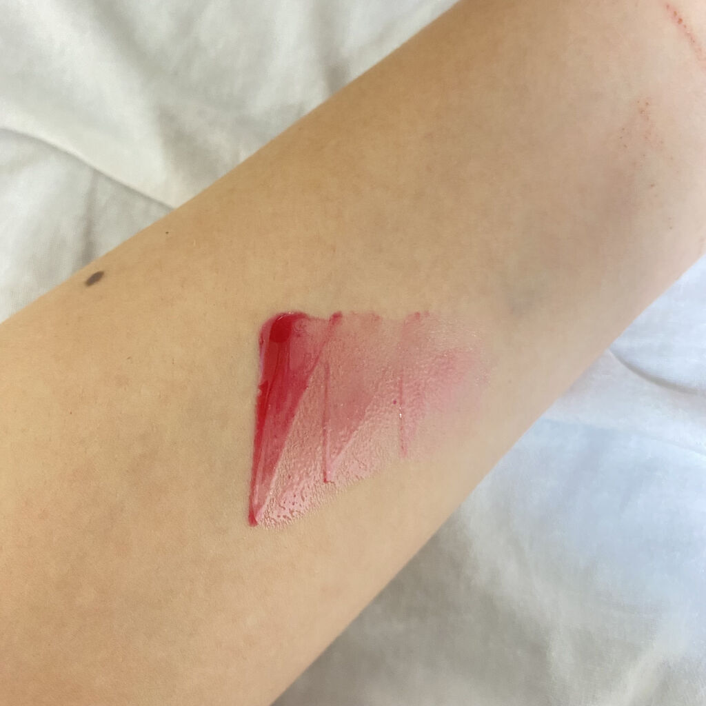 オールインワンティント 06 クランベリーレッド/シャインリッチ/リップティントを使ったクチコミ（2枚目）