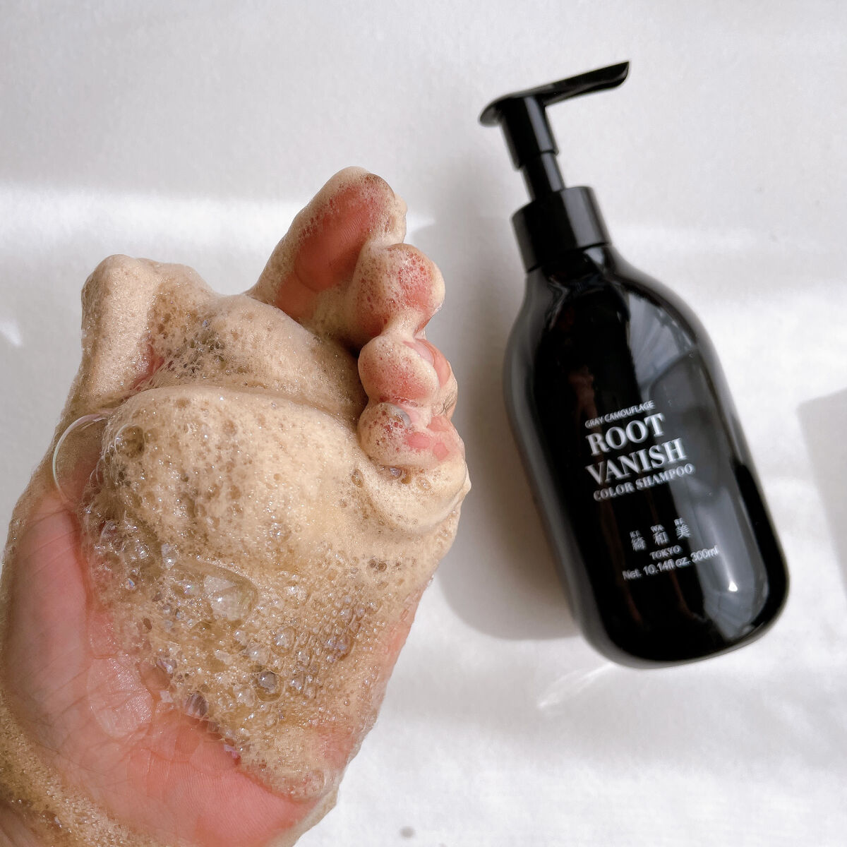 カラーシャンプー/綺和美/市販シャンプーを使ったクチコミ（3枚目）