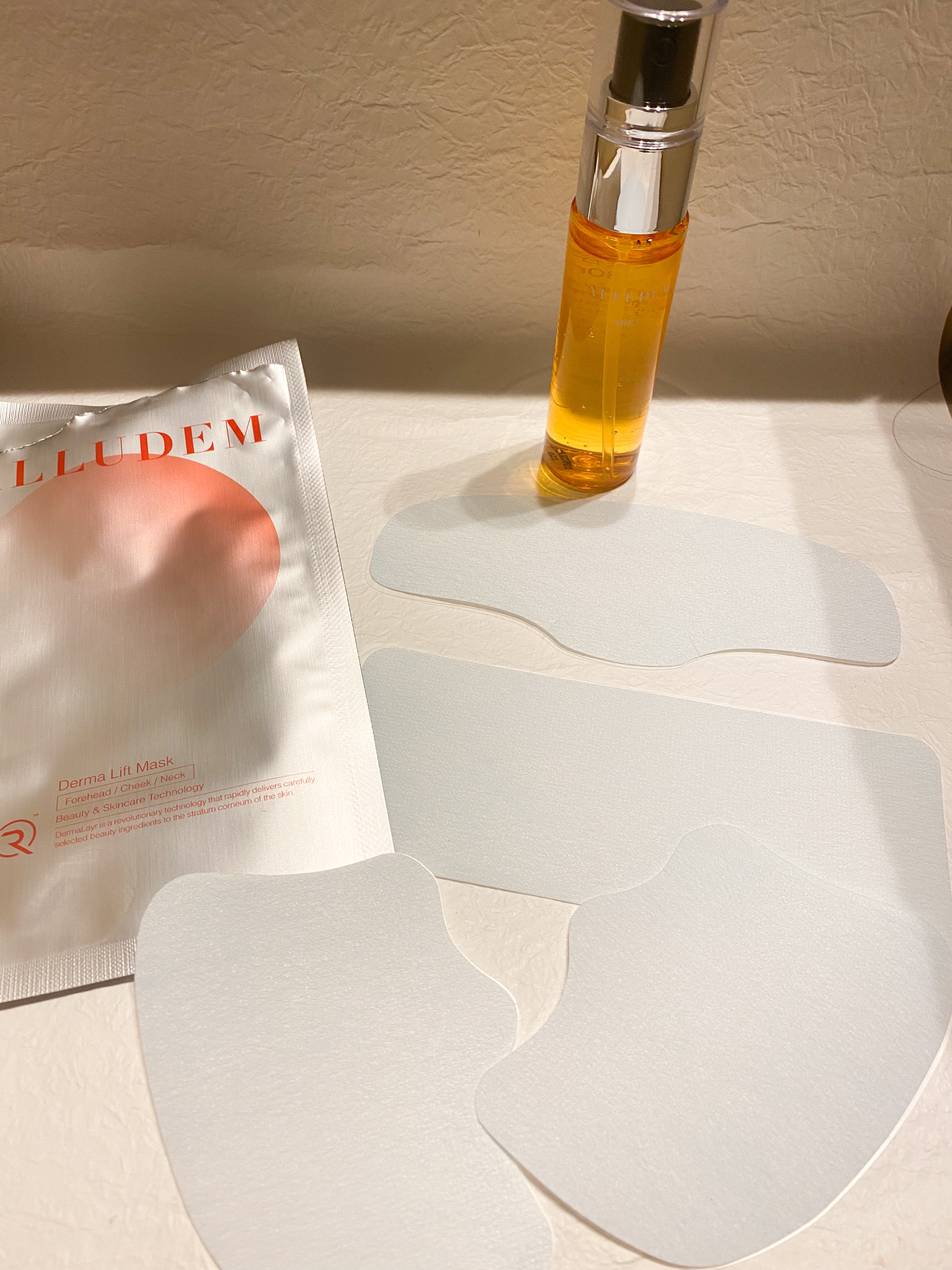 Derma Lift Mask/ALLUDEM/スキンケアキットを使ったクチコミ（3枚目）