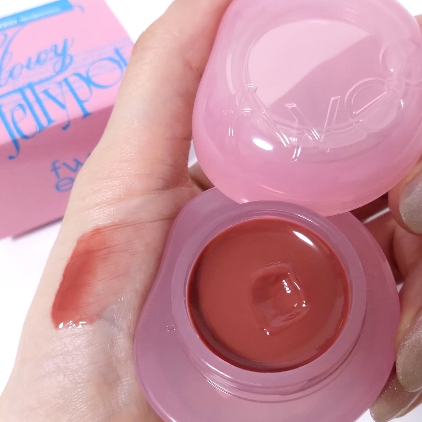 フィー リップアンドチーク グローイジェリーポット/fwee/リップグロスを使ったクチコミ(1枚目)