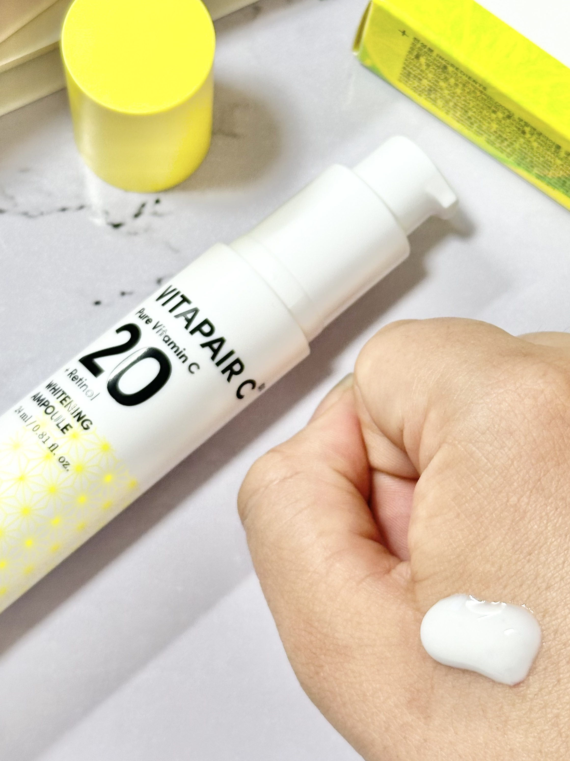 ビタペアC ビタレチ美容液/ネイチャーリパブリック/美容液を使ったクチコミ（2枚目）