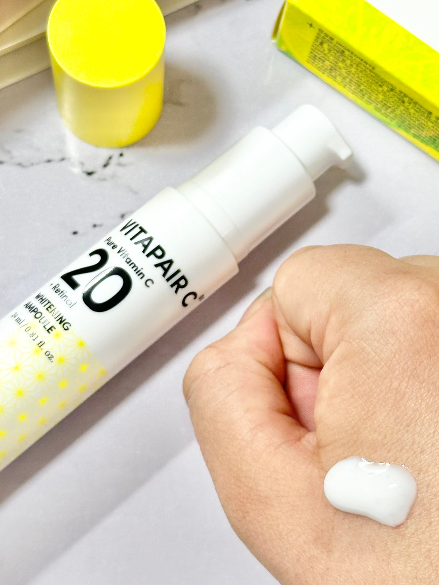 ビタペアC ビタレチ美容液/ネイチャーリパブリック/美容液を使ったクチコミ(2枚目)