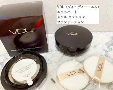 EXPERT METAL CUSHION FOUNDATION (エキスパートメタルクッションファンデーション）  SPF50+ PA+++/VDL/クッションファンデーションを使ったクチコミ（1枚目）