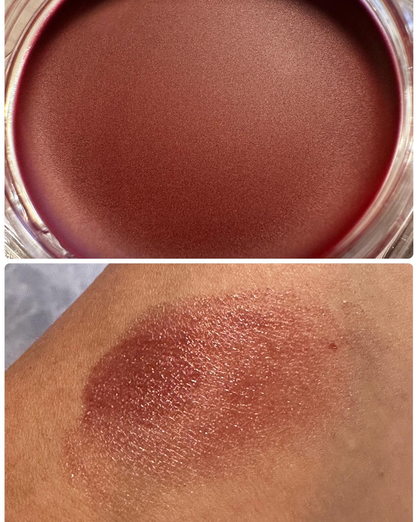 ＆be クリームチーク ディープレッド/＆be/ジェル・クリームチークを使ったクチコミ（2枚目）